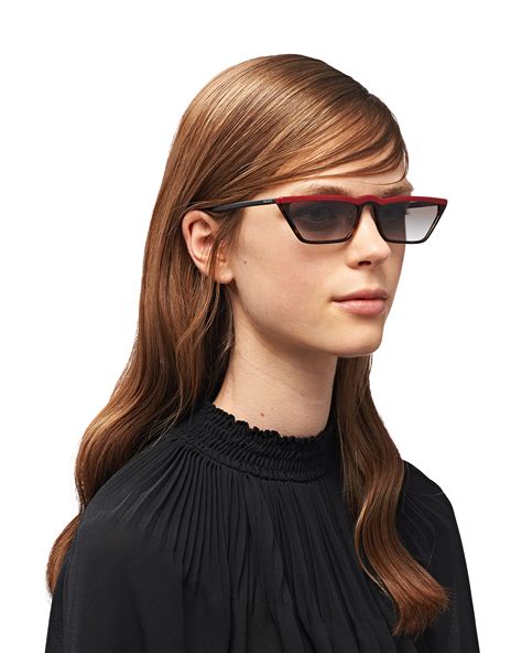 Ultravox sunglasses Prada Black in Plastic 